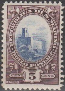 San Marino #115 F-VF Unused  (SU718)