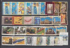 J45883 6 different australia used sets lot