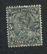 India;  Scott 80; 1911; Used