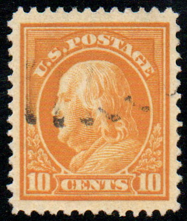 USA #416 XF-SUPERB JUMBO, w/PSE (GRADED 95J (12/07)) CERT, light cancel, mons...