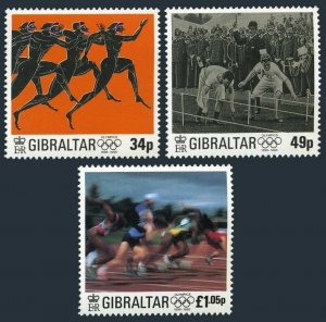 Gibraltar 711-713,MNH.Michel Modern Olympic Games,centenary,1996.Athletes.