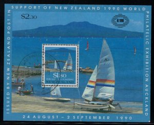 New Zealand 1990 SG MS1540 World Philatelic Exhibition - Used