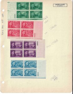 930-933 Mint,OG,HR... SCV $4.00