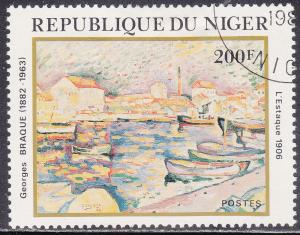 Niger 576 USED 1982 George Braque, Artist