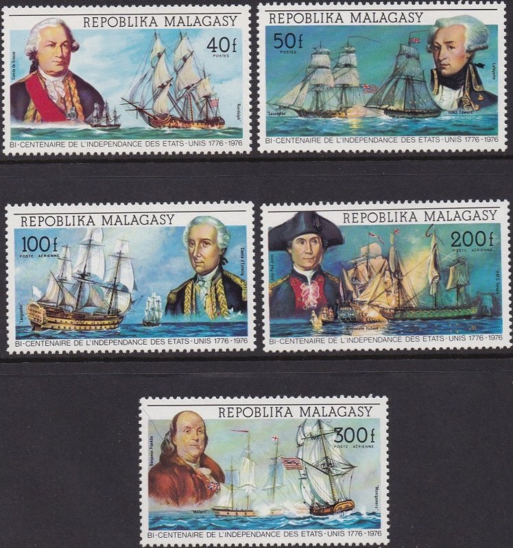 525-26, C137-39 American Bicentennial MNH