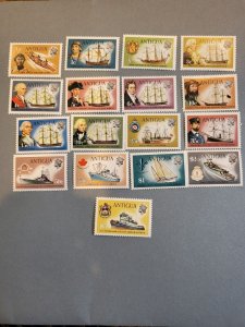 Stamps Antigua Scott #241-57 nh