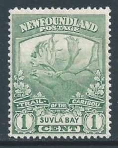 Newfoundland #115 MH 1c Caribou