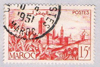 French Morocco 246 Used Walled City 1949 (BP2565)