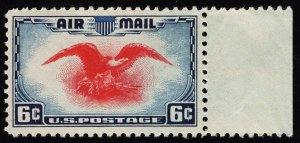US C23 MNH VF 6 Cent Eagle and Shield