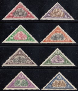 Lithuania Scott #C55-C62 MH