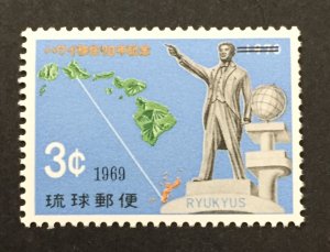 Ryukyu Islands 1969 #192, Kyuzo Toyama, MNH.