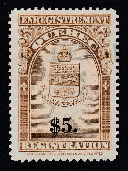 Canada, Quebec (Revenue), van Dam QR36, used