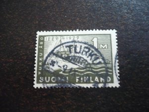 Stamps - Finland - Scott# 155 - Used Part Set of 1 Stamp