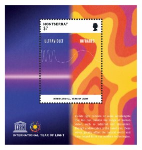 Montserrat - 2015 United Nations Year of Light - Souvenir Sheet - MNH