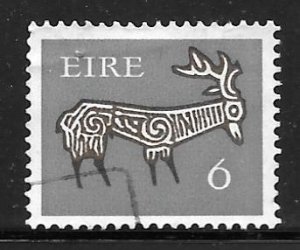 Ireland 299: 6p Stylized Stag, 8th Century, used, VF