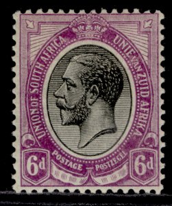 SOUTH AFRICA GV SG11, 6d black & violet, M MINT.