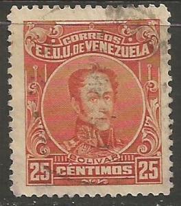 VENEZUELA 277 VFU BOLIVAR V065-2