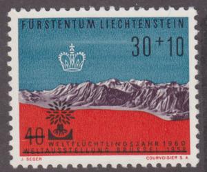 Liechtenstein B22 World Refugee Year 1960