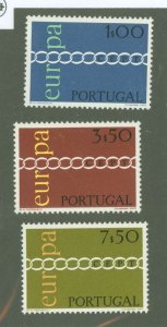 Portugal #1094-1096 Mint (NH) Single (Complete Set) (Europa)