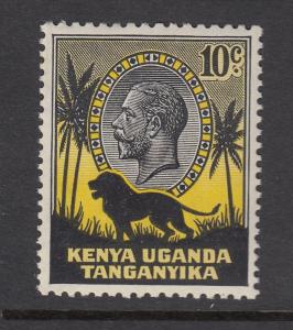 Kenya Uganda Tanganyika 1935 10c Lion