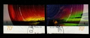 AUSTRALIA SG4231/2 2014 SOUTHERN LIGHTS SELF ADHESIVES FINE USED