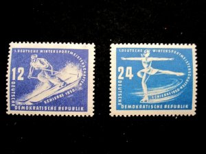 GERMAN DEM REP - SCOTT# 49-50 - CS - MH - CAT VAL $14.50