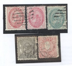 Tonga #1/1a/5a/11/30 Used Single