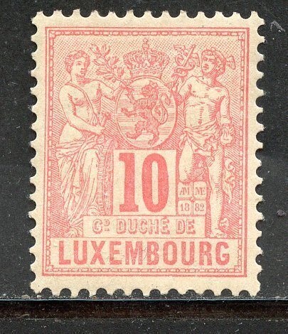 Luxembourg # 52, Mint Hinge.