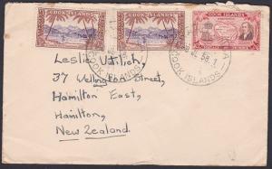 COOK IS 1958 cover to NZ ex Rarotonga......................................87703