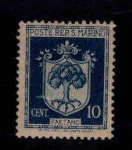 San Marino Scott 242 MH* Coat of Arms stamp