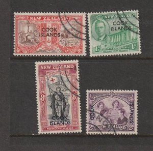 Cook Islands 1946 Peace FU SG 146/9 