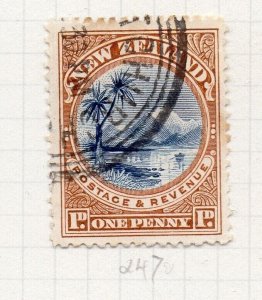 New Zealand QV Issues 1898 Fine Used 1d. NW-201769