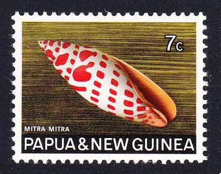 Papua NG Sea Shells 7c 1v SG#141 SC#269