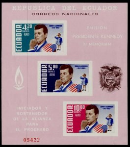 Ecuador C431a MNH John F. Kennedy