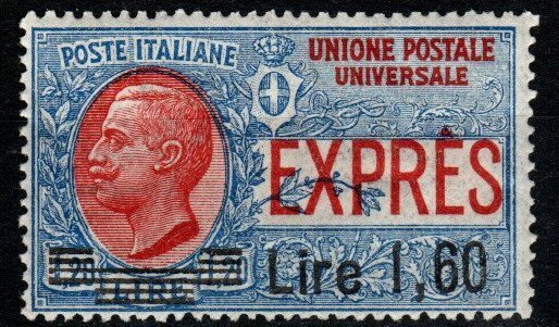 Italy #E12 F-VF Unused CV $3.25 (X3760)