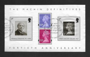 Great Britain 2007 - FDI - Souvenir Sheet - Scott #2471