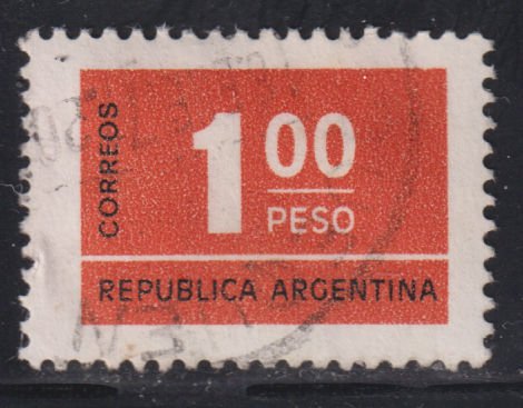 Argentina 1114 Numeral Issue 1976