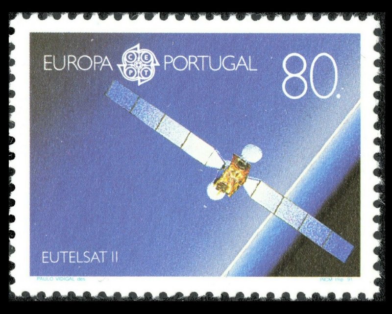 1991 Portugal 1862 Europa CEPT / Satellite 3,00 €