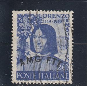 Trieste  Scott#  50  Used