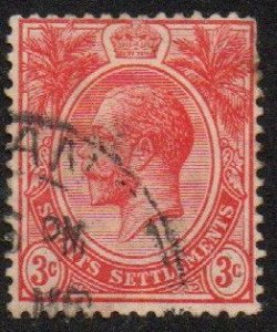 Straits Settlements Sc #152 Used