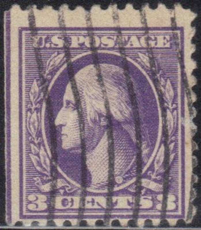 USA  509   3 CENT  USED  WASHINGTON  1918-20   SEE SCAN