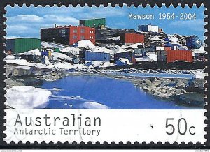 AUSTRALIAN ANTARCTIC TERRITORY (AAT) 2004 50th Anniversary Mawson Station-Maw...