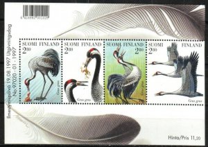 Finland Stamp 1053  - Cranes