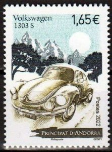 Andorra - Postfris/MNH - Volkswagen 1303S 2022