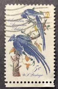 US #1241 Used F/VF 5c Audubon American Artist 1963 [B49.8.1]