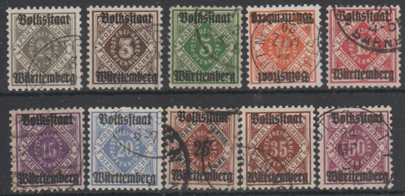 Mi: 134/43  used  1919