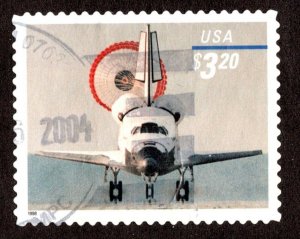 OAS-CNY ED-403 SCOTT 3261 – 1998 $3.20 Space Shuttle Landing, Priority Mail USED