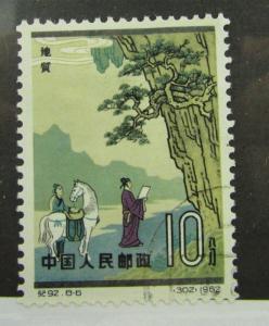 1962 PRC SC #644  ANCIENT CHINESE SCIENTISTS  used stamp