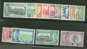 Montserrat #114-126  Single (Complete Set)