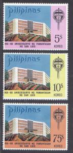 Philippines Scott #1183-1185 MH